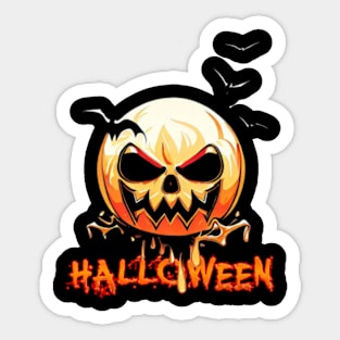 Halloween tshirt Sticker